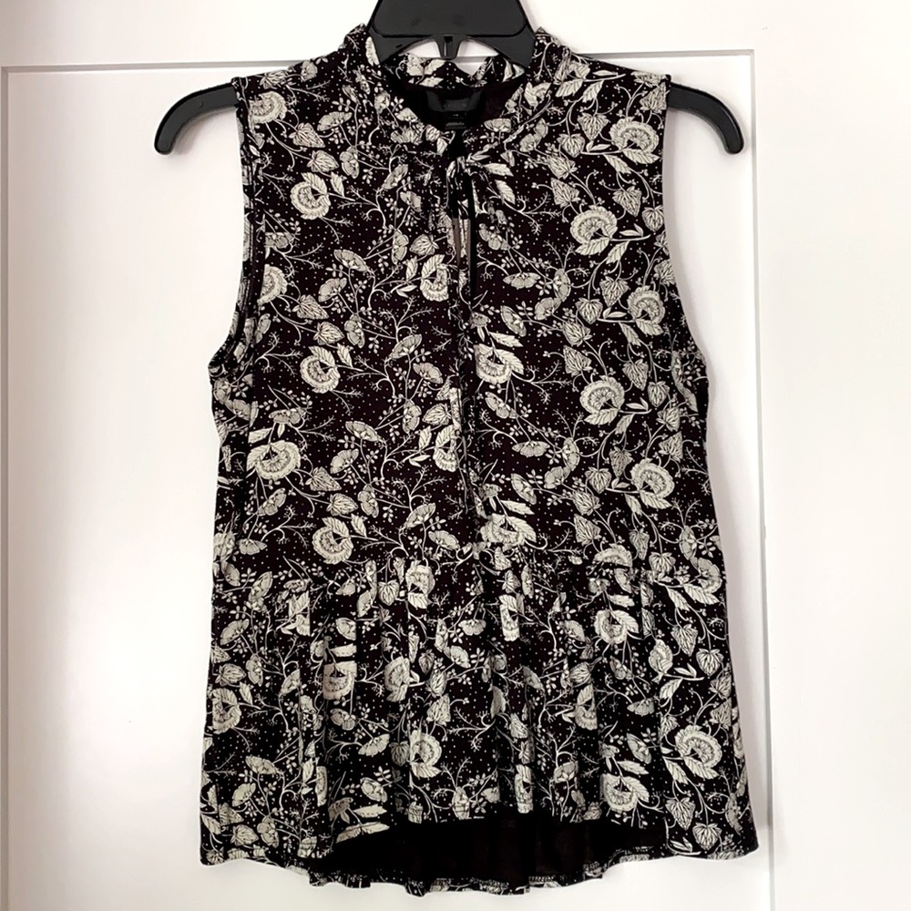 J. Crew Peplum Sleeveless Blouse